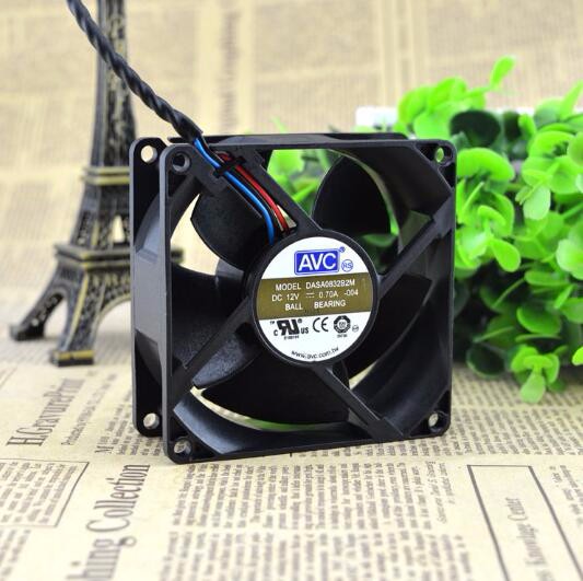 Original AVC DASA0832B2M Cooling Fan 12V 0.7A 8.4W 3wires DASA0832B2M Fans